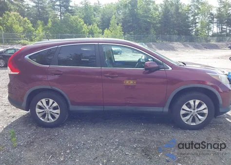 2013 Honda Cr-V Ex-L from USA, damaged, VIN 5J6RM4H71DL069363